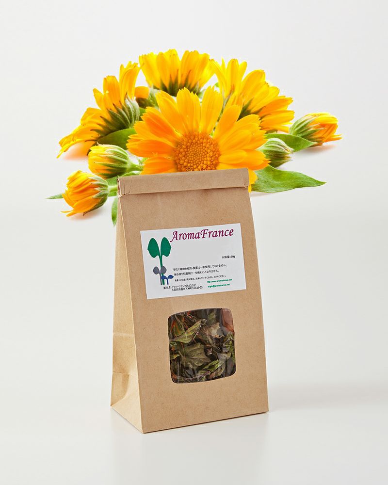 カレンデュラ・ハーブティー 10g | アロマフランス 公式オンラインストア